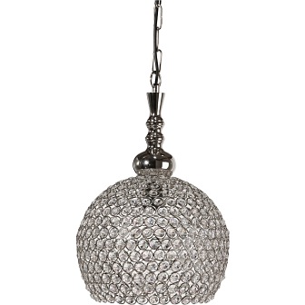 SZKLANA LAMPA WISZĄCA PARIS 28 CM